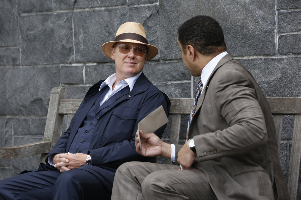 James Spader and Harry Lennix in The Blacklist (2013)