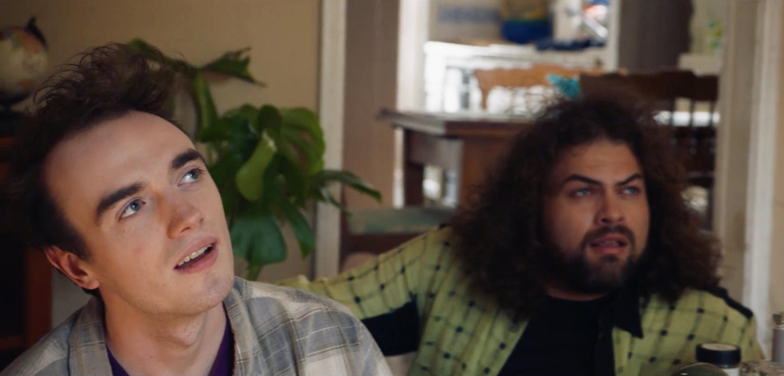 Dustin Ybarra and Trevor Goober in The Second Coming of John Cooper