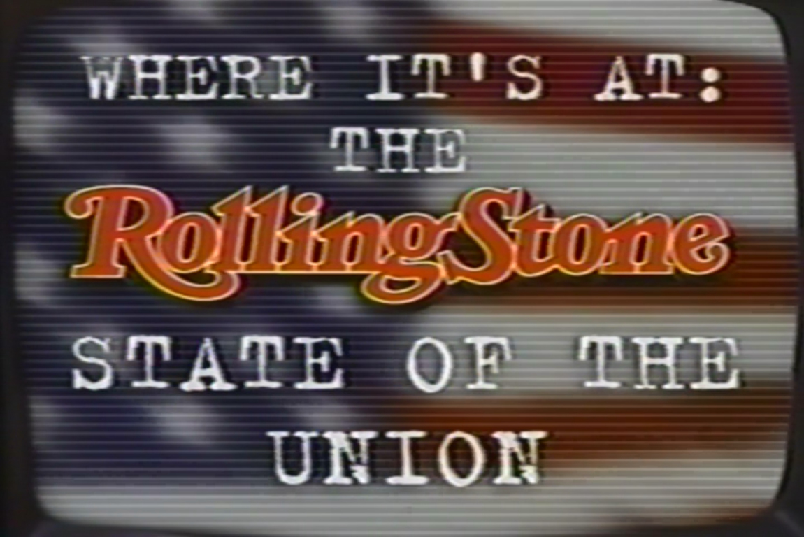 Where It's At: The Rolling Stone State of the Union (1998)