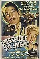 Sheldon Leonard, Ann Savage, Robert Stanford, and Warren William in Passport to Suez (1943)