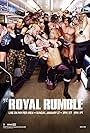 Mark Calaway, Dave Finlay, Rey Mysterio, Jeff Hardy, Matt Hardy, Mark Henry, Shawn Michaels, Paul Levesque, Mike 'The Miz' Mizanin, John Cena, Randy Orton, Dave Bautista, Shelton Benjamin, Eddie Fatu, John Hennigan, CM Punk, Ken Anderson, and Antonio Burke Jr. in WWE Royal Rumble (2008)