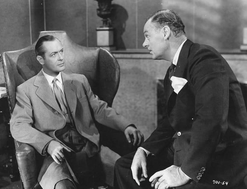 Jerome Cowan and Robert Montgomery in June Bride (1948)