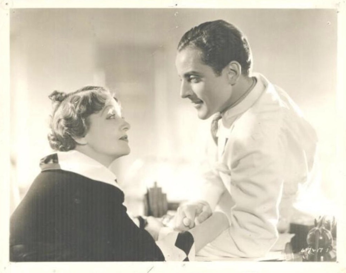 Phillips Holmes and Hedda Hopper in Beauty for Sale (1933)