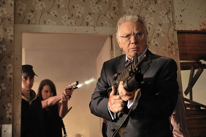 Alan Ford, Michelle Ryan, and Rasmus Hardiker in Cockneys vs Zombies (2012)