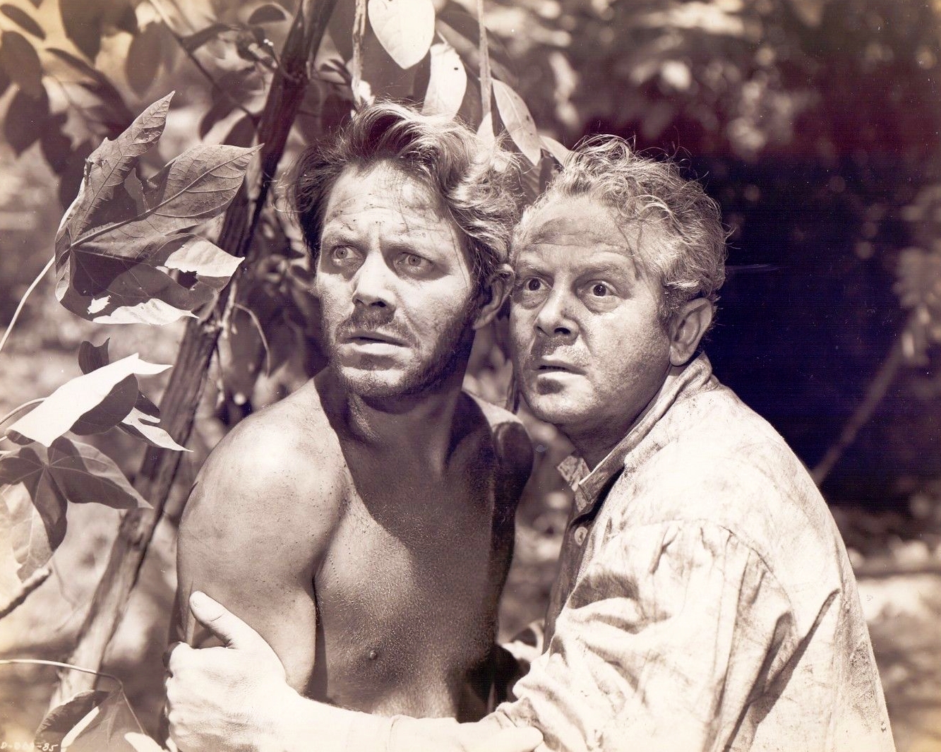 Steven Geray and Louis Hayward in The Return of Monte Cristo (1946)