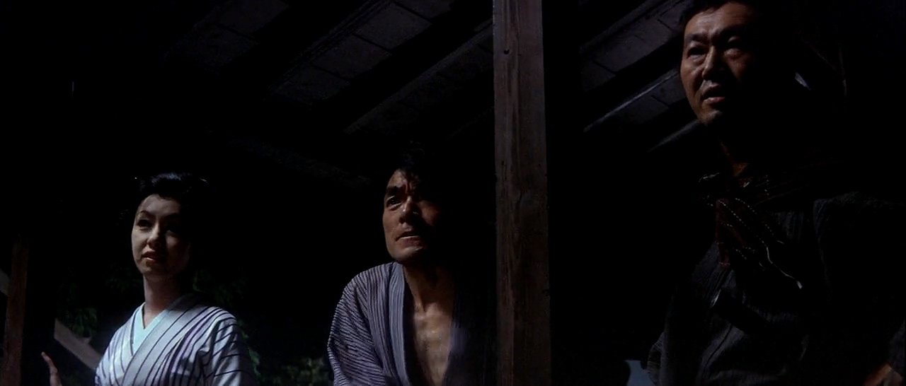 Shôbun Inoue and Yumiko Nogawa in Zatoichi and the Fugitives (1968)