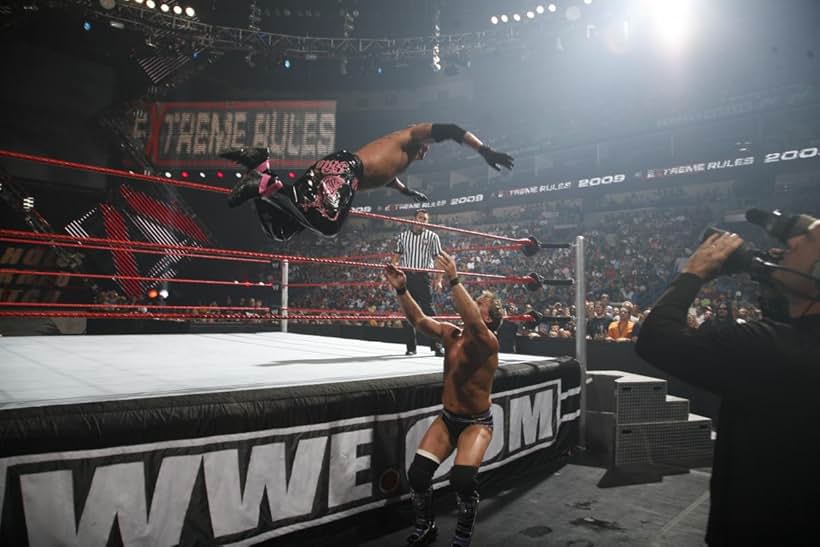 Rey Mysterio and Chris Jericho in WWE: Extreme Rules (2009)