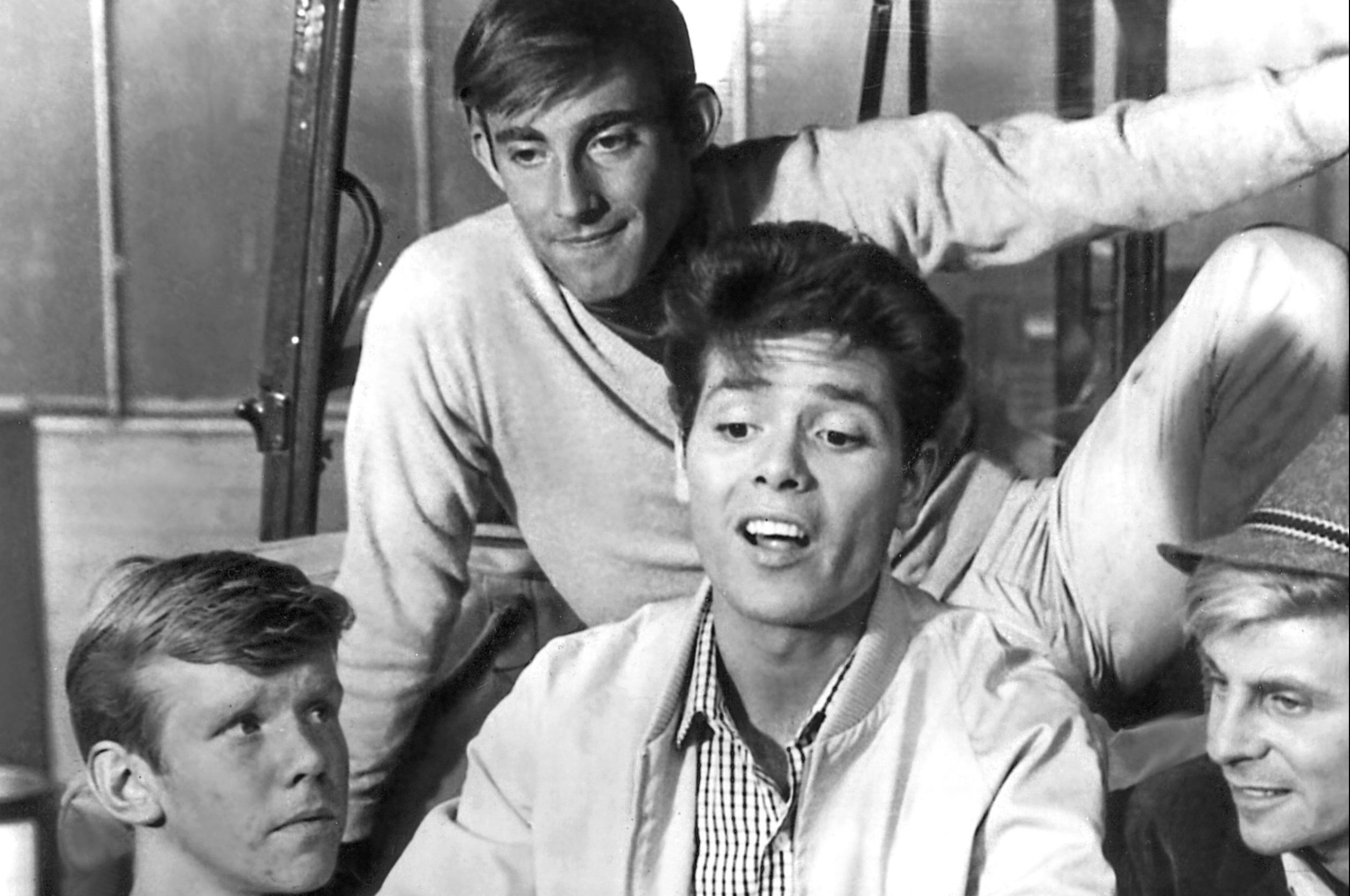 Jeremy Bulloch and Cliff Richard in Summer Holiday (1963)