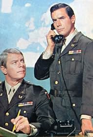 Bradford Dillman and Peter Graves in Court Martial (1965)