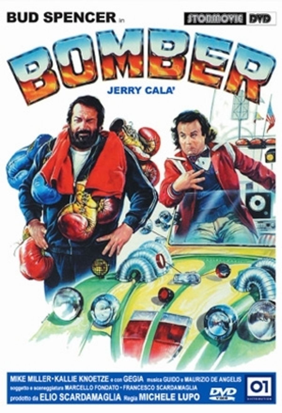 Jerry Calà and Bud Spencer in Bomber (1982)