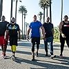 Dwayne Johnson, Omar Benson Miller, John David Washington, Eddie George, and Donovan W. Carter in Ballers (2015)