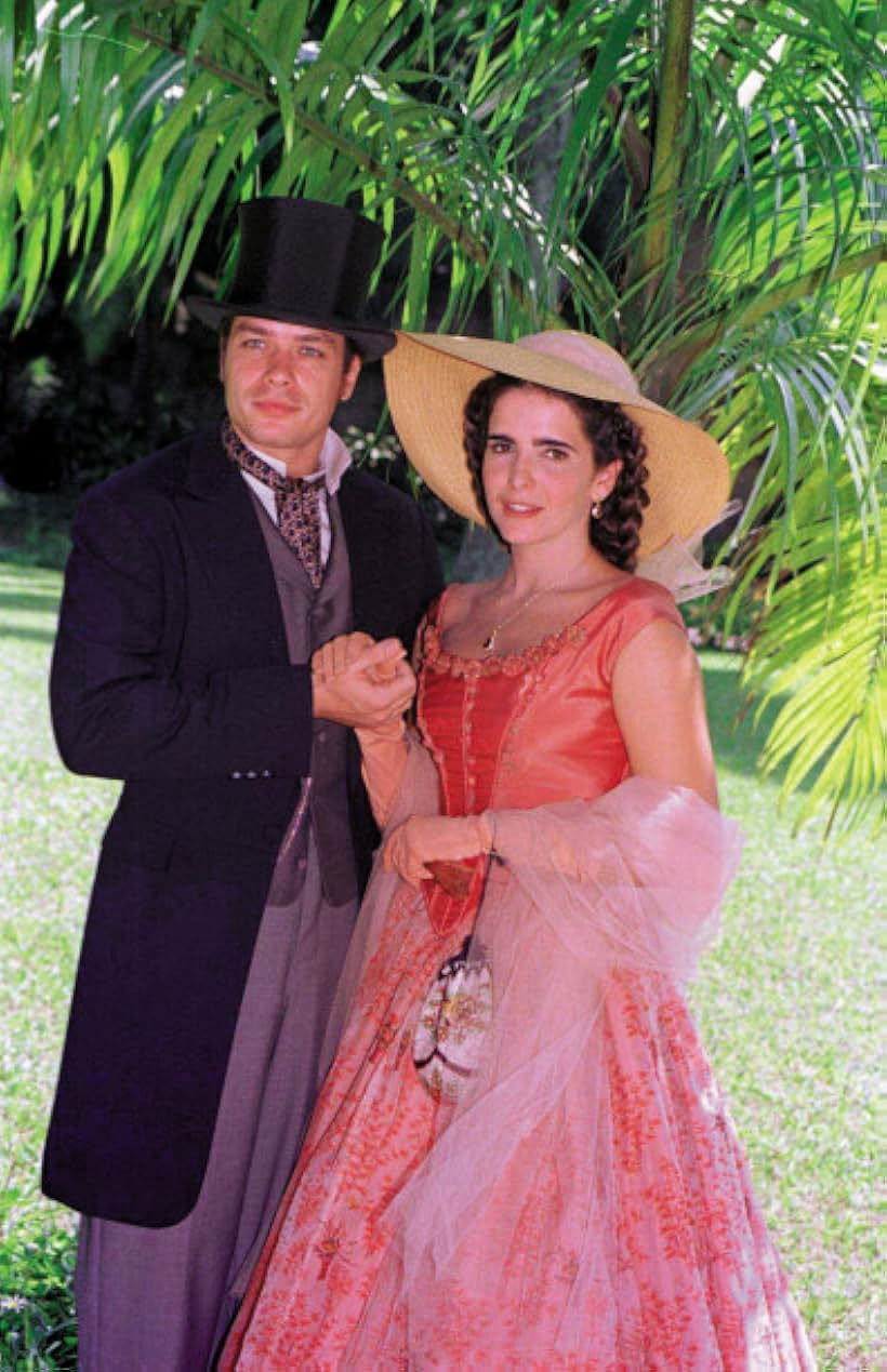 Fábio Assunção and Malu Mader in The Power of Desire (1999)