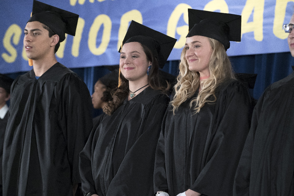 AJ Michalka, Hayley Orrantia, and Niko Guardado in The Goldbergs (2013)