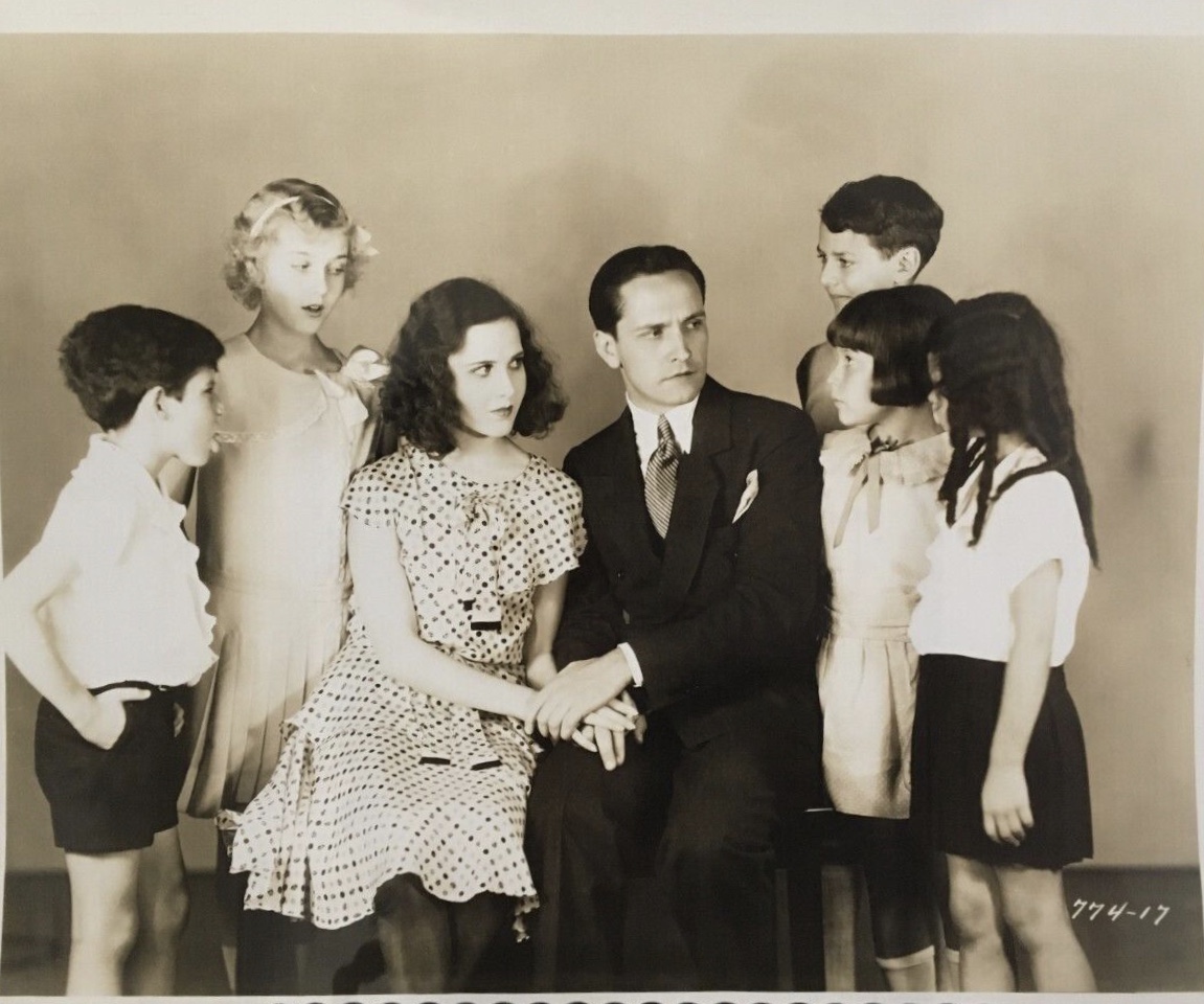 Mary Brian, Philippe De Lacy, Mitzi Green, Anita Louise, Fredric March, Ruby Parsley, and Billy Seay in The Marriage Playground (1929)