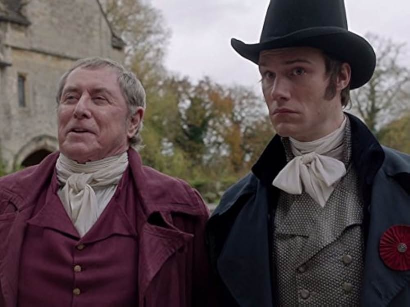 John Nettles and Hugh Skinner in Poldark (2015)