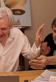 Slavoj Zizek and Julian Assange in The World Tomorrow (2012)