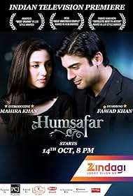 Fawad Khan and Mahira Khan in Humsafar (2011)