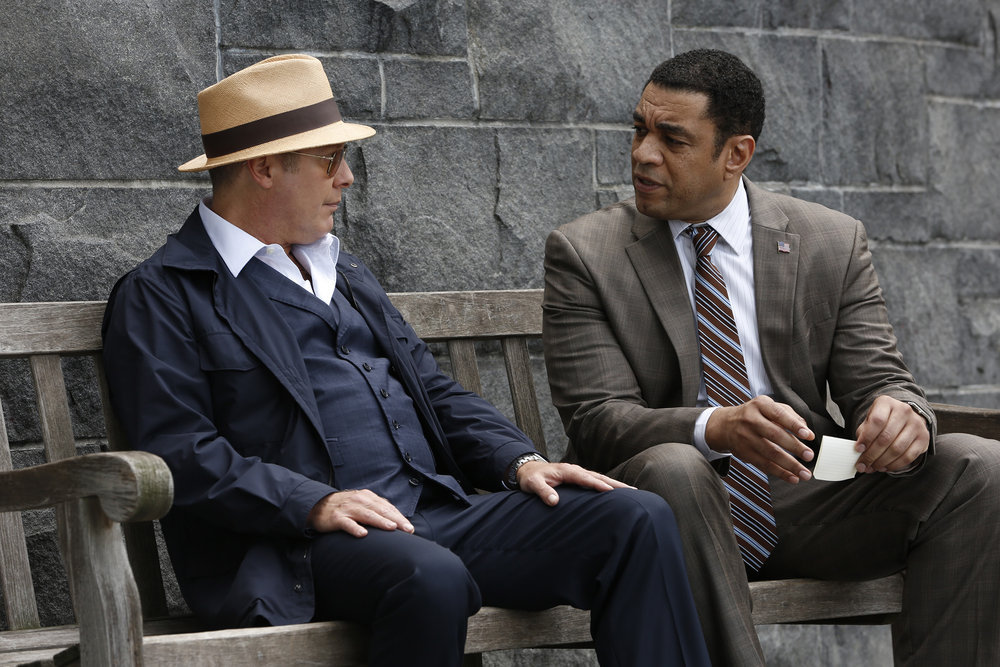 James Spader and Harry Lennix in The Blacklist (2013)