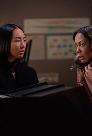 Greta Lee and Karen Pittman in Confirmations (2021)