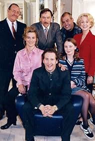 Chris Barrie, Tim Bentinck, Susie Blake, Francesca Hunt, Cliff Parisi, Samantha Power, and Bryan Pringle in A Prince Among Men (1997)