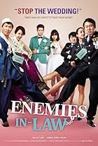 Park Eun-hye, Hong Jong-hyun, Kim Eung-soo, Jeon Soo-kyeong, Shin Jeong-geun, Jin Se-yeon, and Do-Yeon Kim in Enemies In-Law (2015)