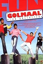 Ajay Devgn, Sharman Joshi, Arshad Warsi, and Tusshar Kapoor in Golmaal: Fun Unlimited (2006)