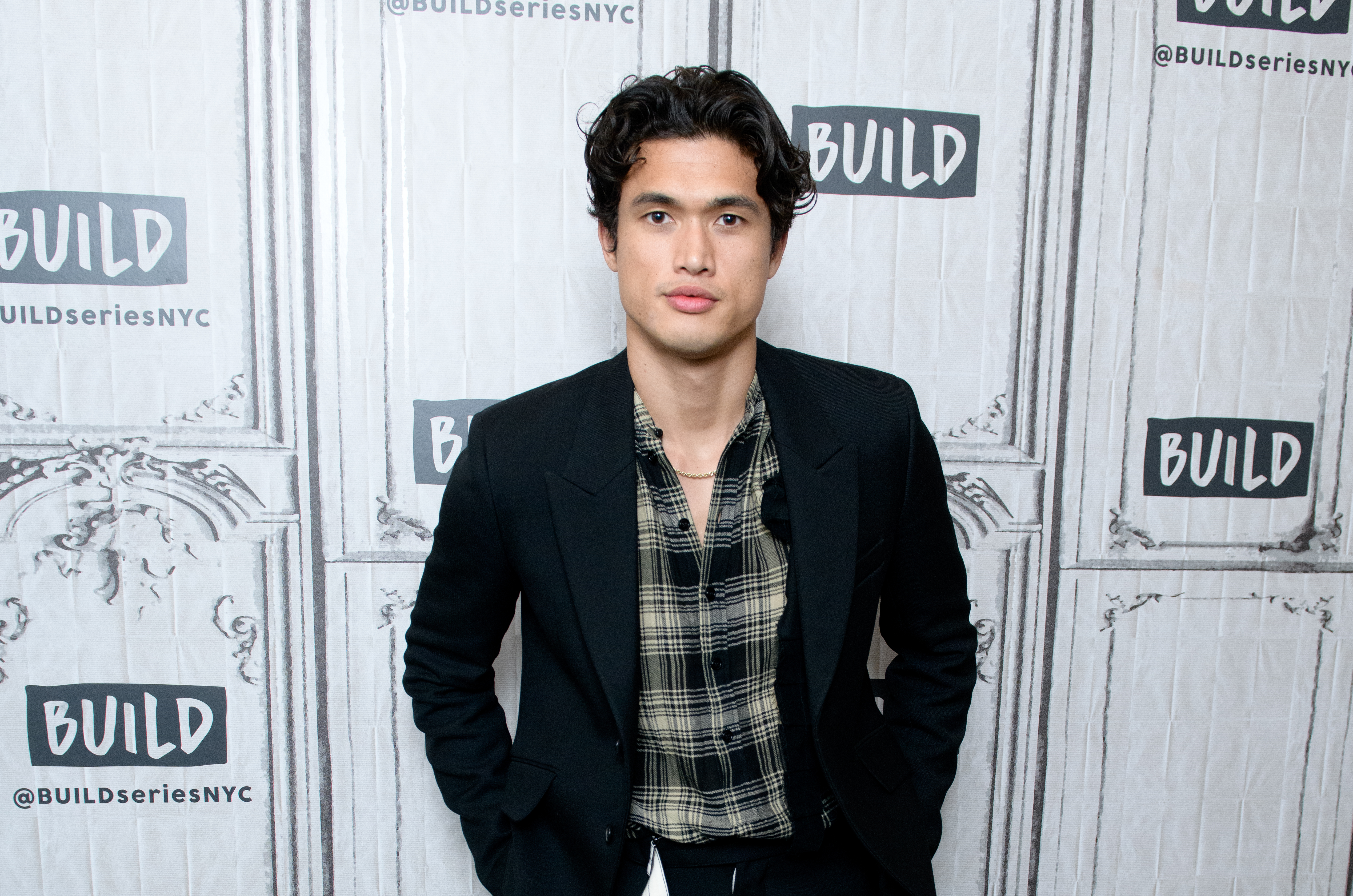 Charles Melton at an event for The Sun Is Also a Star (2019)