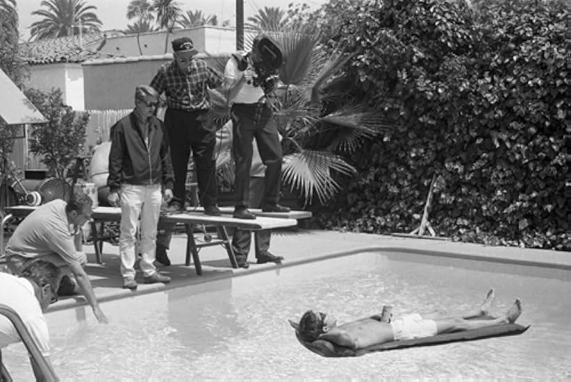 Dustin Hoffman and Mike Nichols in The Graduate (1967)