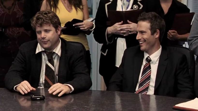 Sean Astin and Michael Vartan in Demoted (2011)