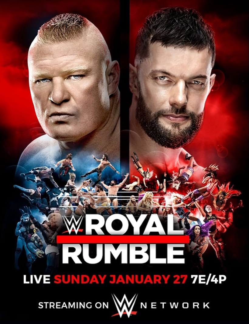 Brock Lesnar and Fergal Devitt in WWE Royal Rumble (2019)