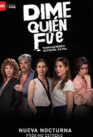 Claudia Di Girólamo, Amparo Noguera, Francisco Reyes, Paulina Urrutia, and Antonia Santa María in Dime Quién Fue (2017)