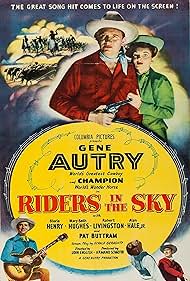 Gene Autry and Gloria Henry in Riders in the Sky (1949)