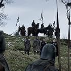 Ron Donachie, Michelle Fairley, Richard Madden, and Alfie Allen in Game of Thrones (2011)