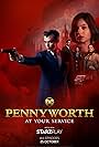 Jason Flemyng, Emma Corrin, Jack Bannon, Paloma Faith, and Ben Aldridge in Pennyworth (2019)