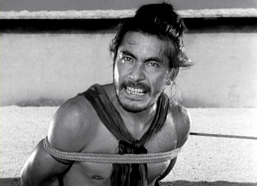 Toshirô Mifune in Rashomon (1950)