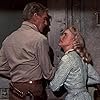 Randolph Scott and Karen Steele in Decision at Sundown (1957)