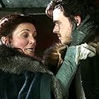 Michelle Fairley and Richard Madden in Game of Thrones (2011)