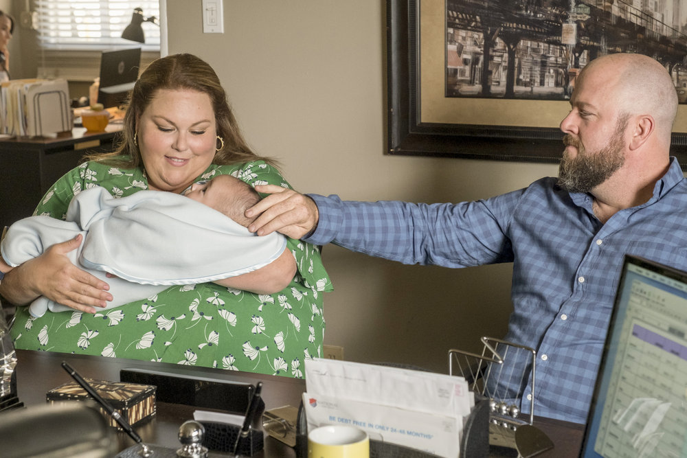 Chrissy Metz and Chris Sullivan in Strangers (2019)