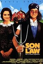 Carla Gugino, Pauly Shore, Mason Adams, Cindy Pickett, and Lane Smith in Son in Law (1993)