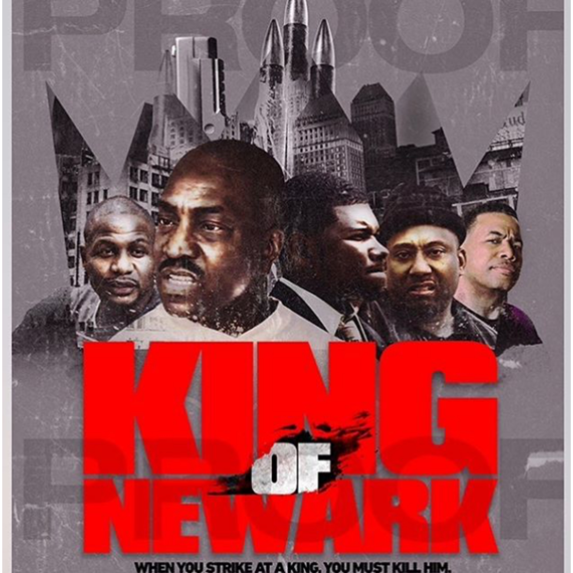 Omar Gooding, Clifton Powell, Maino, and Alonzo Herran JR in King of Newark (2016)