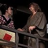 Kaneko Iwasaki and Shintarô Katsu in Zatôichi jigoku-tabi (1965)