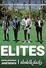 Jamal Womble, Derrick Vidrine, Ewan McLaughlin, and Ishmael Adams in Elites (2021)