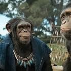 Sara Wiseman and Owen Teague in Kingdom of the Planet of the Apes (2024)