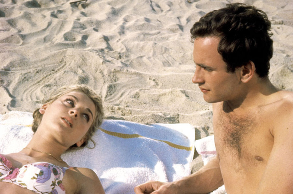 Geneviève Grad and Patrice Laffont in The Gendarme of Saint-Tropez (1964)