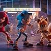 Idris Elba, Colleen O'Shaughnessey, and Ben Schwartz in Sonic the Hedgehog 3 (2024)