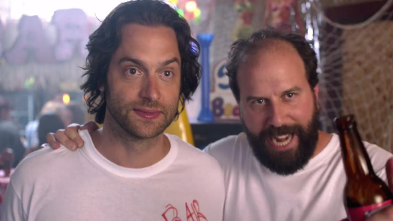 Chris D'Elia and Brett Gelman in Flock of Dudes (2016)