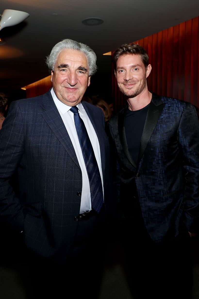 Max Brown and Jim Carter at an event for Downton Abbey (2019)