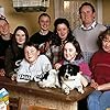 Colm Meaney, Ciara Duffy, Joanne Gerrard, Tina Kellegher, Eanna MacLiam, Ruth McCabe, Colm O'Byrne, and Peter Rowen in The Snapper (1993)