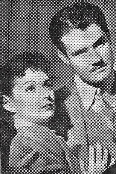 George Reeves and Marjorie Weaver in Man at Large (1941)