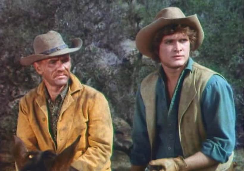 Andrew Stevens and G.D. Spradlin in The Oregon Trail (1976)